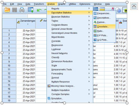 Read more about the article SPSS’te Tek Örneklem T Testi