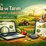 Excel'de Gıda ve Tarım Veri Analizi ve Raporlama