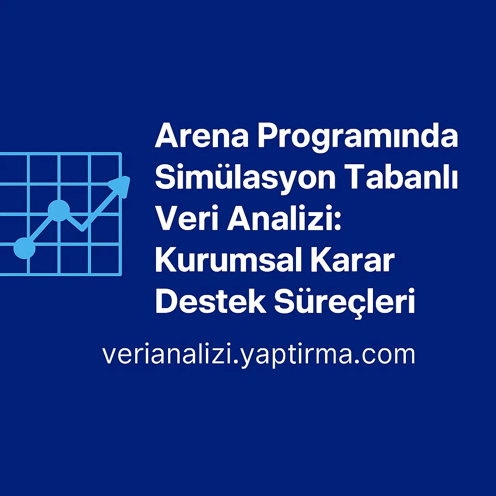 Read more about the article Arena Programında Simülasyon Tabanlı Veri Analizi: Kurumsal Karar Destek Süreçleri