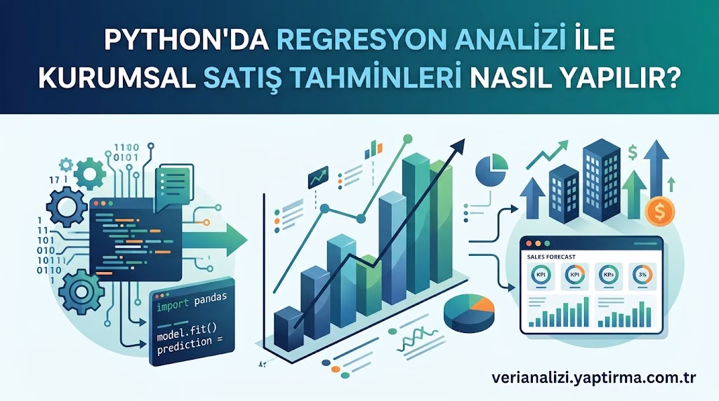 Pythonda Regresyon Analizi ile Kurumsal Satış Tahminleri Nasıl Yapılır - Veri Analizi Yaptırma Merkezi & Danışmanlık