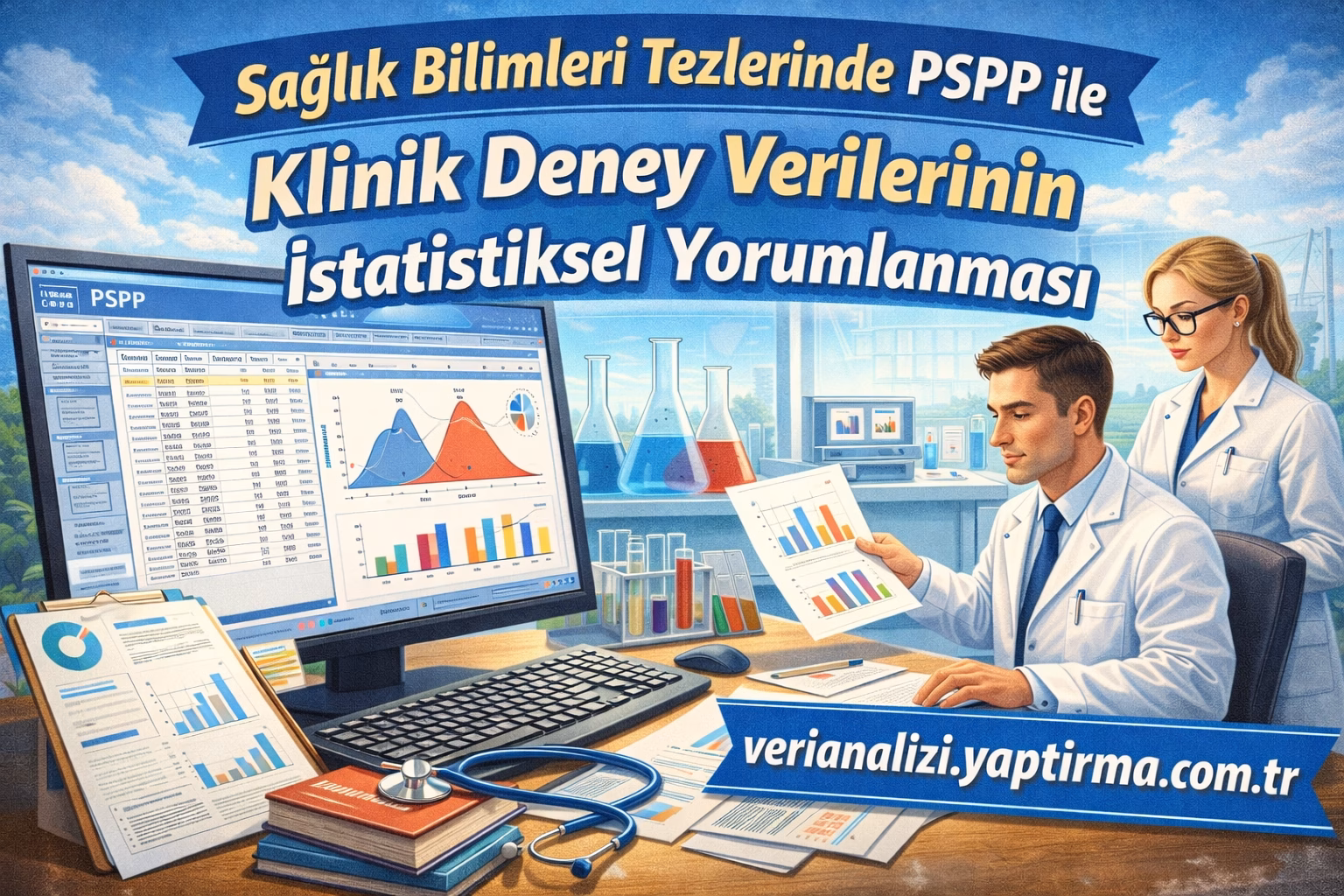 Read more about the article Sağlık Bilimleri Tezlerinde PSPP ile Klinik Deney Verilerinin İstatistiksel Yorumlanması