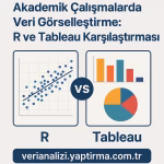 Akademik Çalışmalarda Veri Görselleştirme: R ve Tableau Karşılaştırması