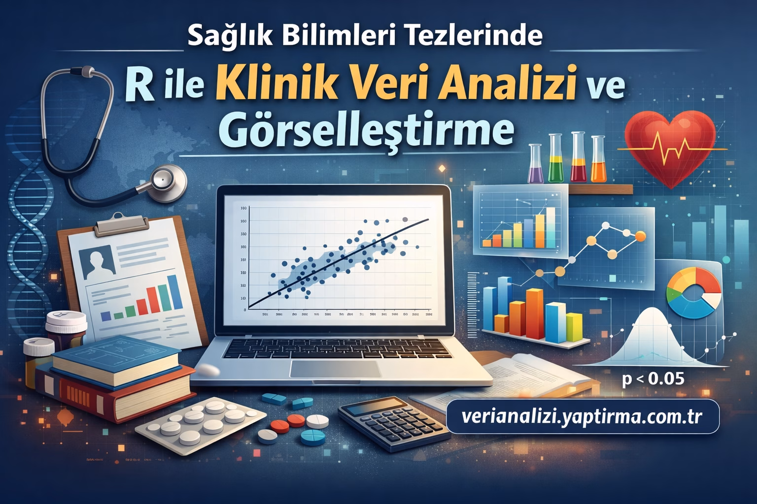 Read more about the article Sağlık Bilimleri Tezlerinde R ile Klinik Veri Analizi ve Görselleştirme