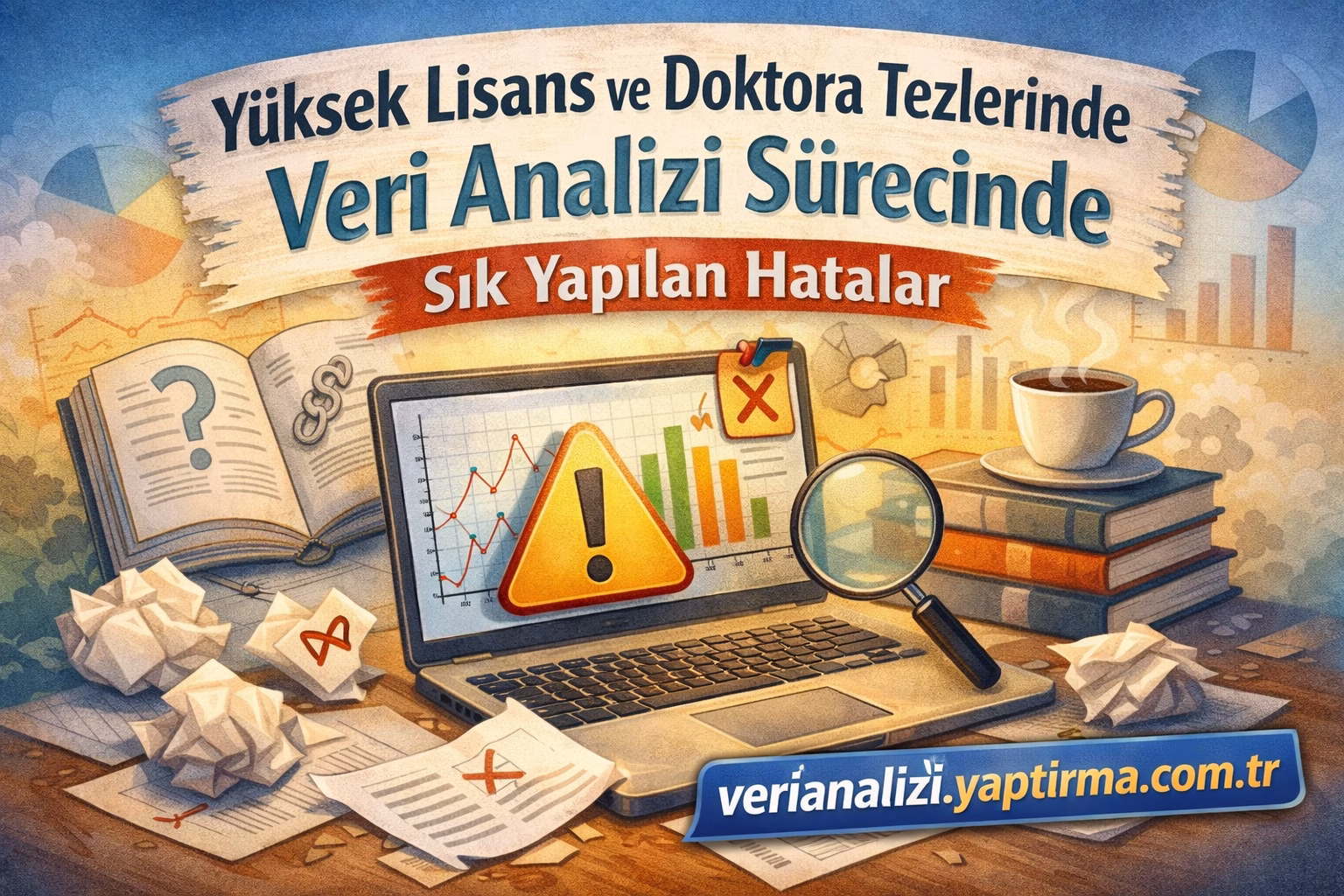 Read more about the article Yüksek Lisans ve Doktora Tezlerinde Veri Analizi Sürecinde Sık Yapılan Hatalar