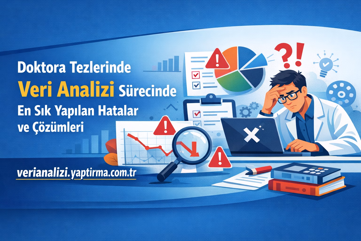 Read more about the article Doktora Tezlerinde Veri Analizi Sürecinde En Sık Yapılan Hatalar ve Çözümleri