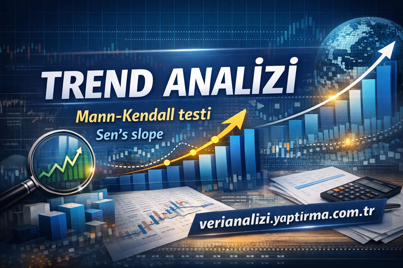 Read more about the article Trend Analizi – Mann-Kendall Testi ve Sen’s Slope Yöntemi