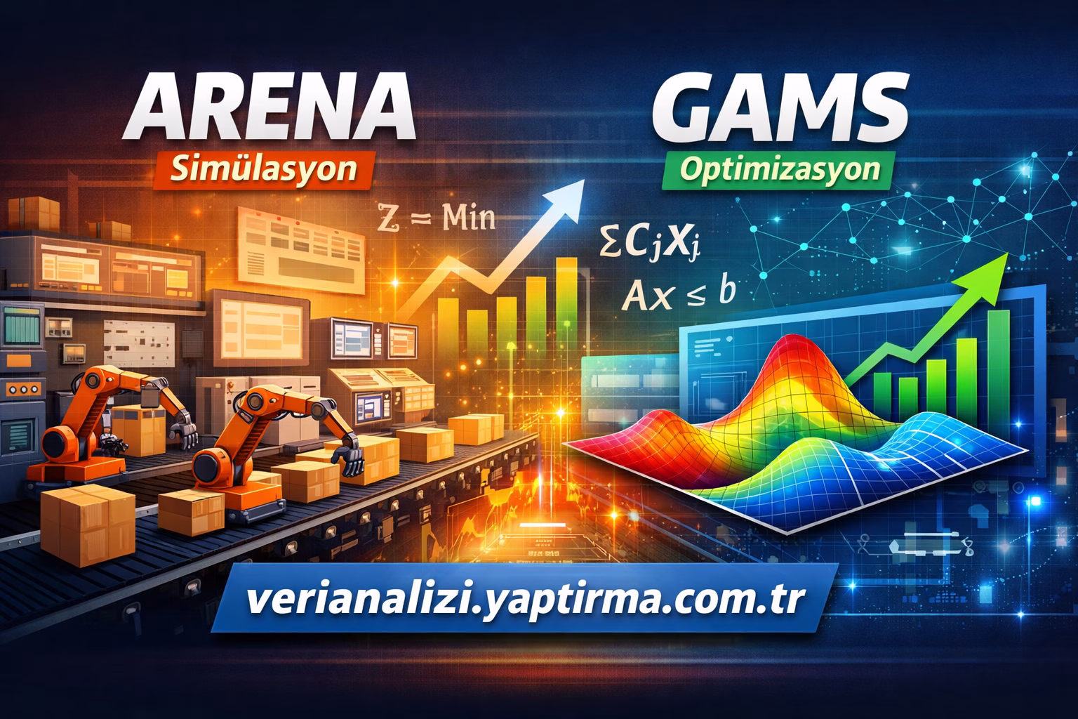 Arena ve GAMS ile Optimizasyon Çalışmaları - Veri Analizi Yaptırma Merkezi & Danışmanlık