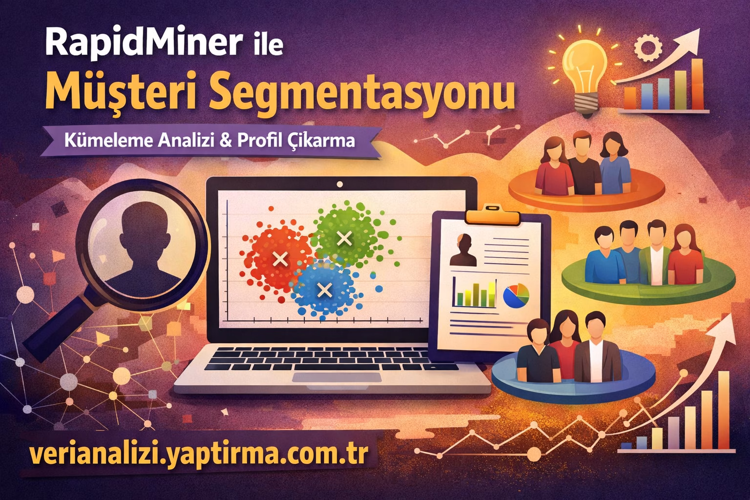 Read more about the article RapidMiner ile Müşteri Segmentasyonu – Kümeleme Analizi (K-Means) ve Profil Çıkarma