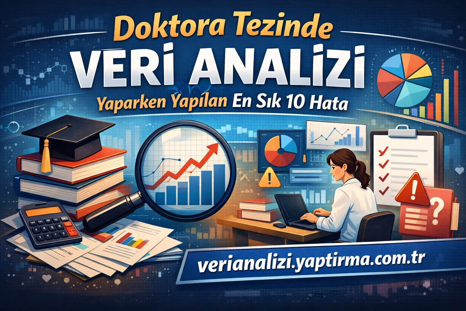 Read more about the article Doktora Tezinde Veri Analizi Yaparken Yapılan En Sık 10 Hata