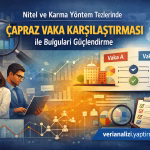 Veri analizi yapan iki uzman, grafikler ve dünyayı gösteren mavi arka planlı infografik üzerinde çalışıyor.