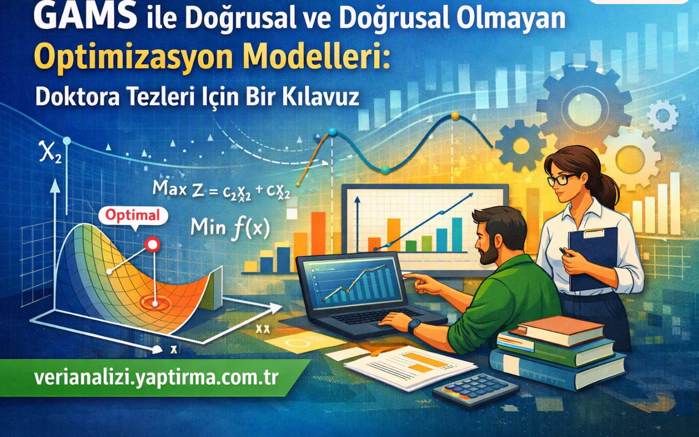 Read more about the article GAMS ile Doğrusal ve Doğrusal Olmayan Optimizasyon Modelleri: Doktora Tezleri İçin Bir Kılavuz